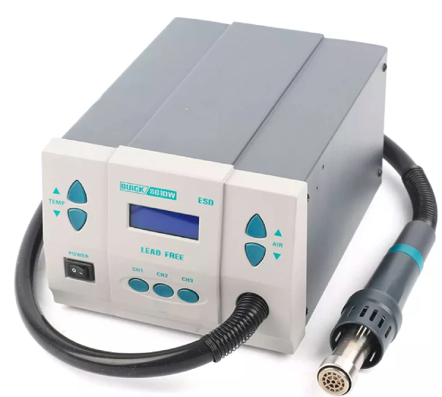Hot Air Rework Station 861Dw - Quick 100% Original Hot Air 861DW