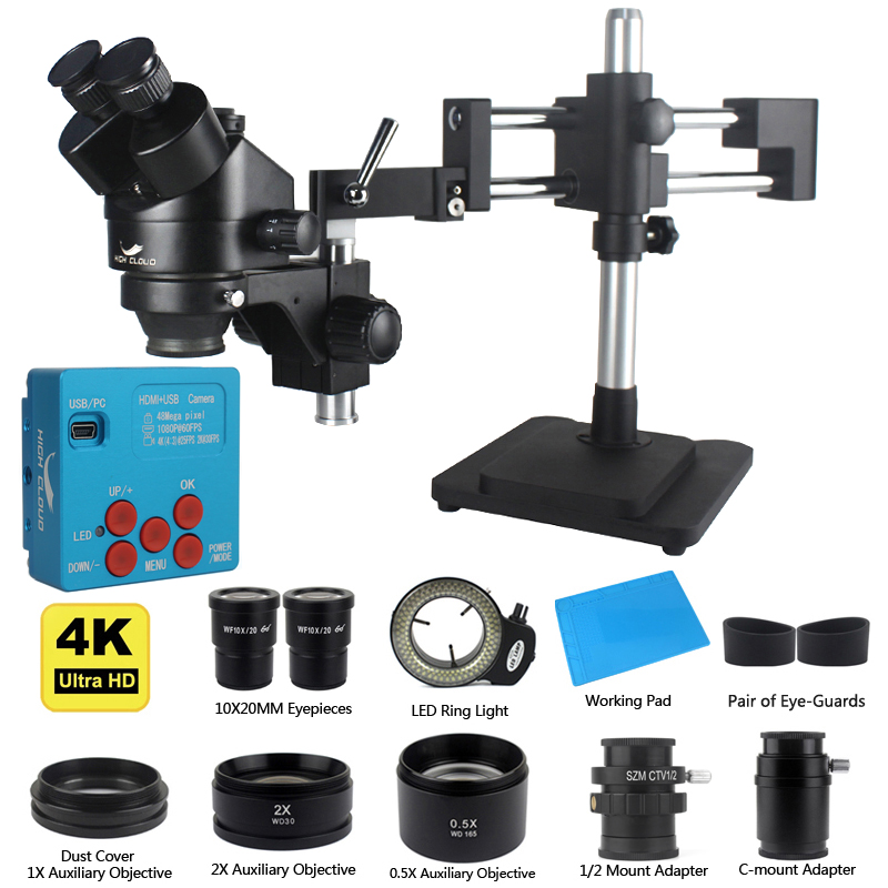 4K 48MP HDMI USB Industrial Ca - огляд і ціна Simul-Focal Industrial Microscope 4K Hdmi