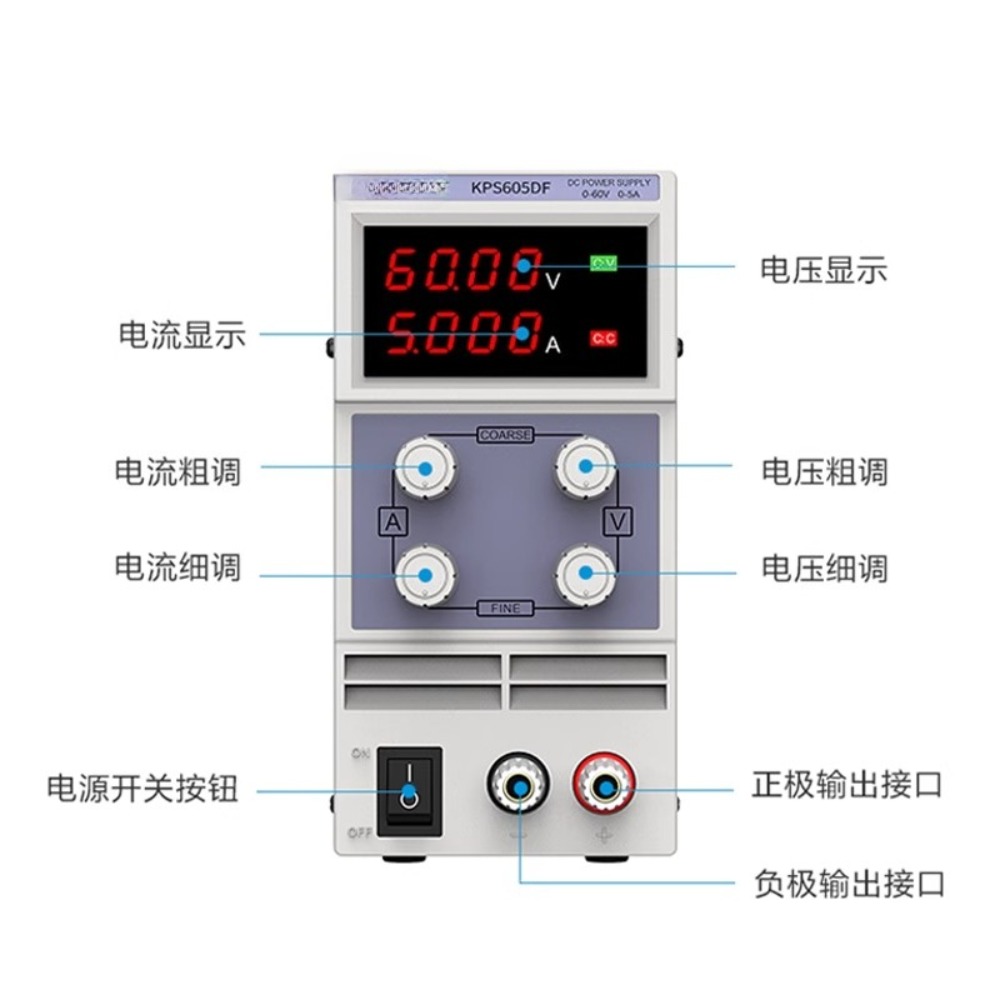 Wanptek solid test KPS3010D/KP - огляд і ціна High Precision Dc Power Supply 30V 10A