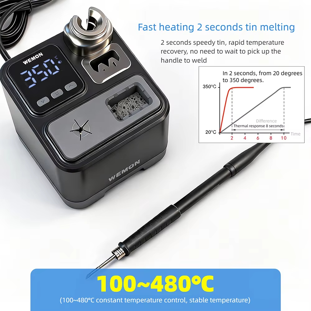 WEMON K21A T210 Soldering Stat - огляд і ціна C210 Precision Soldering Station