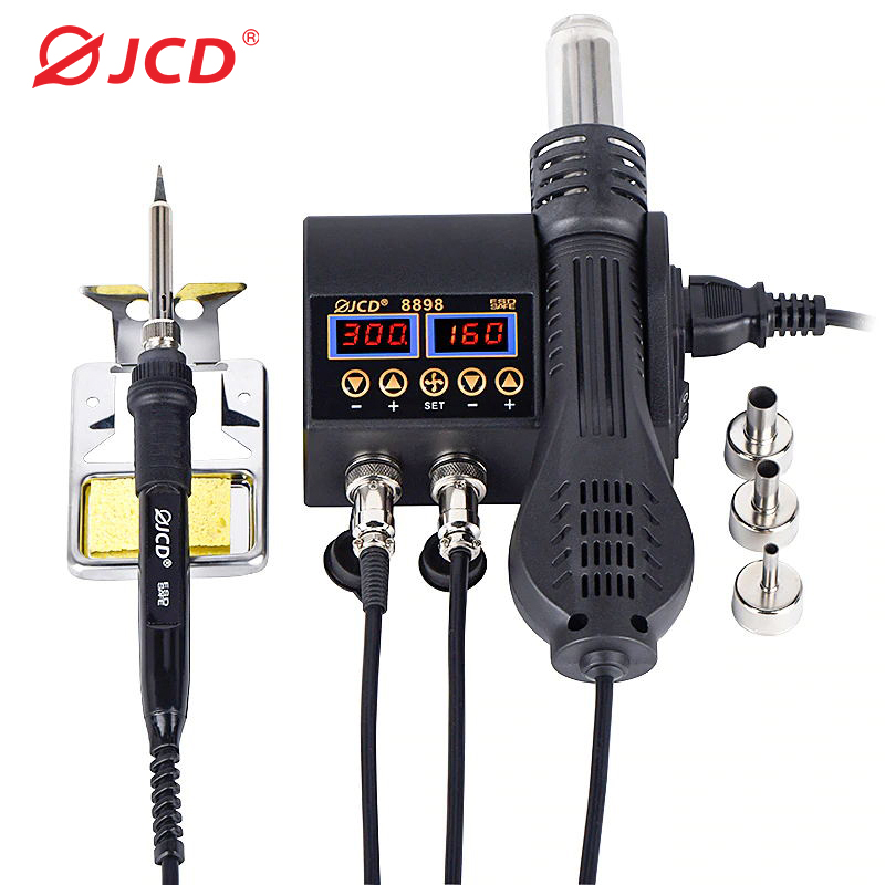 2 in 1 750W Hot Air Gun LCD Di - огляд і ціна 2 In 1 Soldering Rework Station 750W