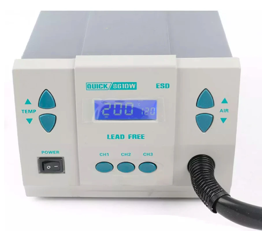 Quick 100% Original Hot Air    - огляд і ціна Hot Air Rework Station 861Dw