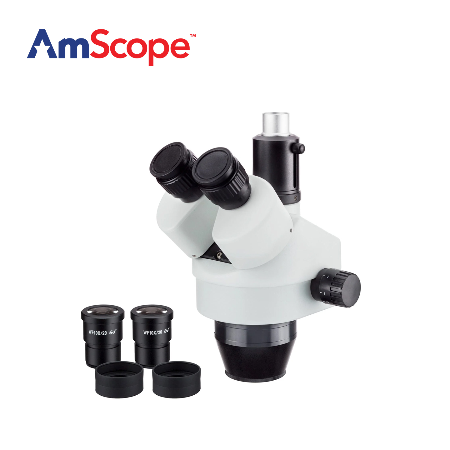 AmScope 7X-45X Magnification T - огляд і ціна Trinocular Stereo Microscope 7X-45X