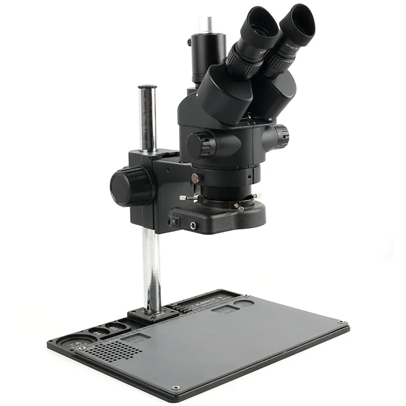 7X- 45X Zoom Industrial Simul- - огляд і ціна Trinocular Stereo Microscope 7X-45X