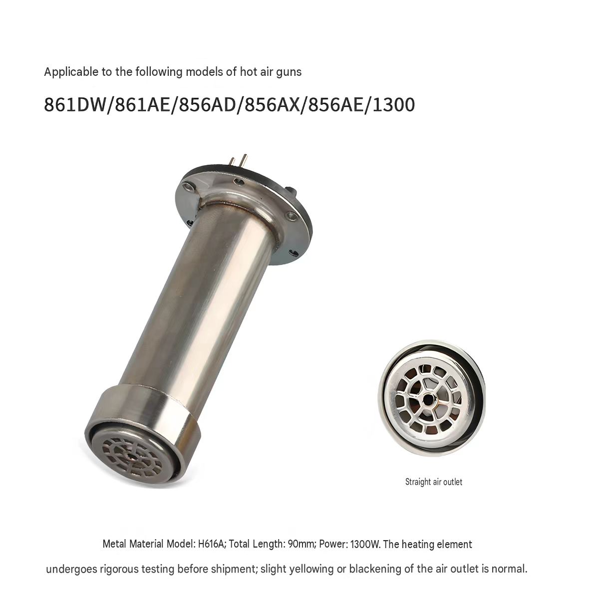 1000W 220V H616A Heating Core  - огляд і ціна Hot Air Rework Station 861Dw