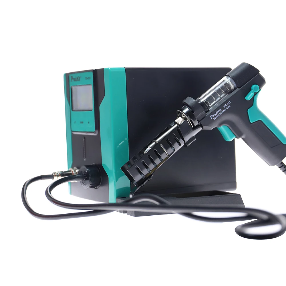 SS-331 LCD Digital Electric De - огляд і ціна Desoldering Pump Electric Vacuum Station