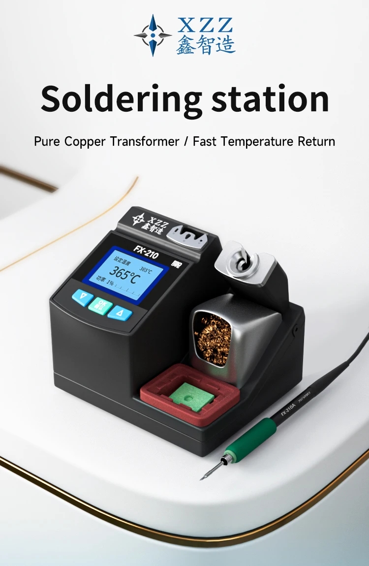 XZZ FX-210 Super Precision Sol - огляд і ціна C210 Precision Soldering Station
