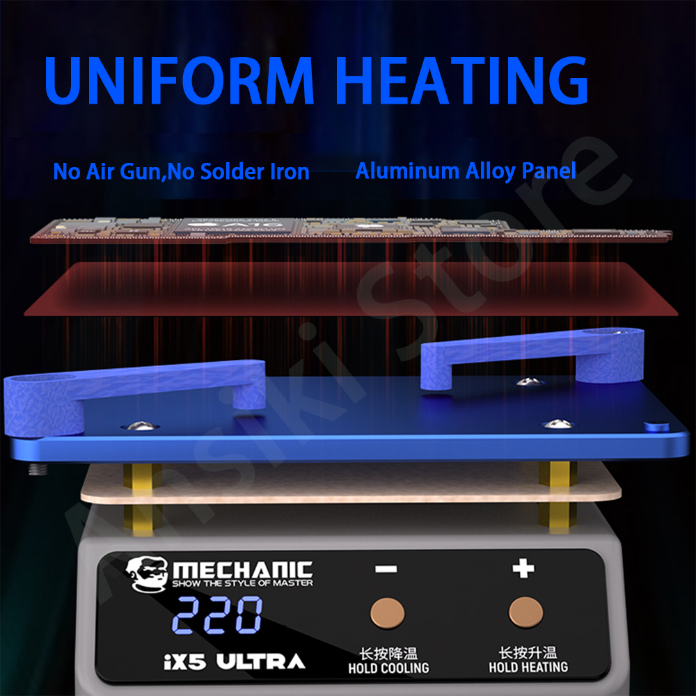 MECHANIC IX5 Ultra Heating Pla - огляд і ціна Infrared Bga Rework Station